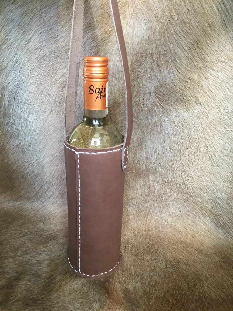 Leather Wine Carrier
